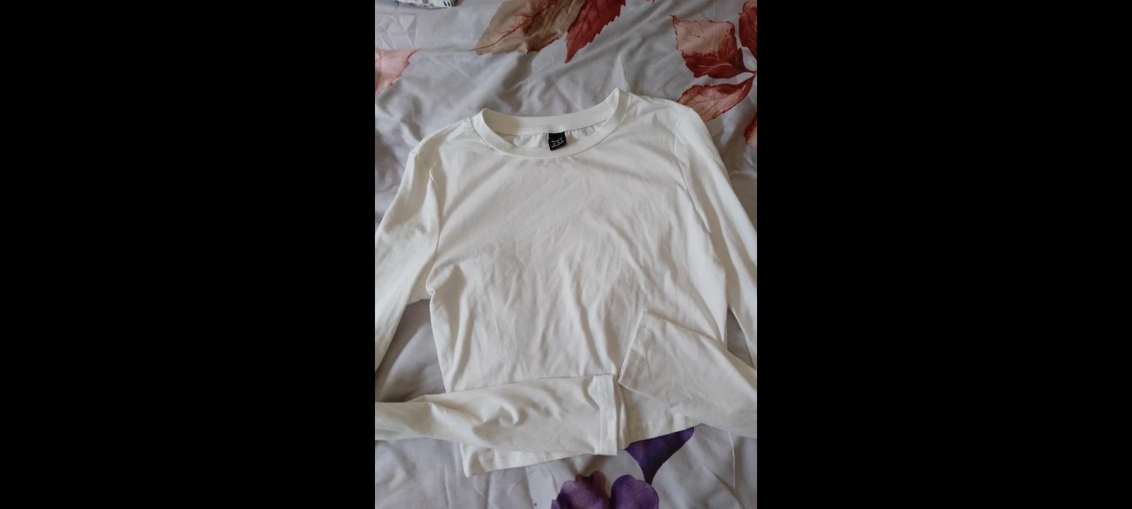 Tee shirt manche longues blanc xs